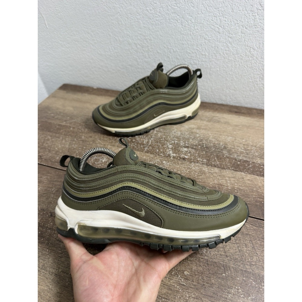 Nike Air Max 97 Sneakers Olive Green 921733-200 Women's Size 7.5 Shoes